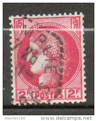 FRANCE 2f Rose Rouge 1938-41 N°373 - 1938-42 Mercure