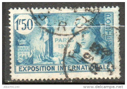 FRANCE Exposition Internationale De Paris 1937 N°336 - 1938-42 Mercure