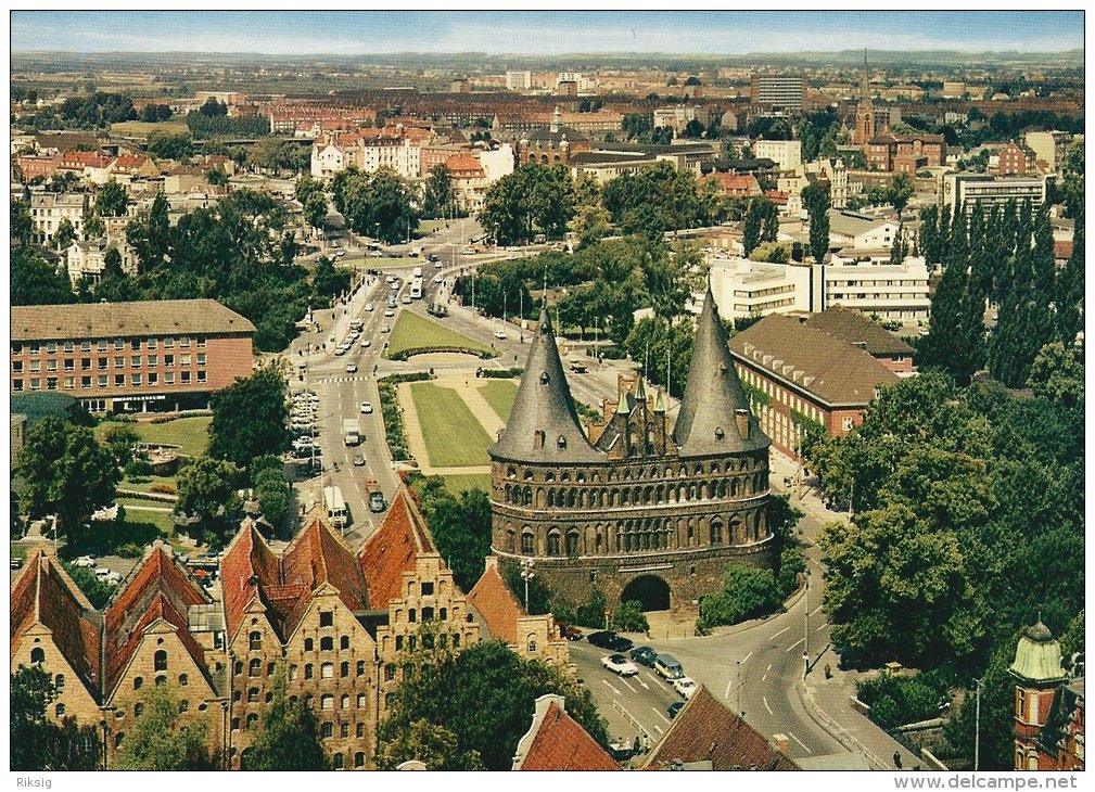 Hansestadt Lübeck - Holsteintor   Germany.  A-1960 - Halligen