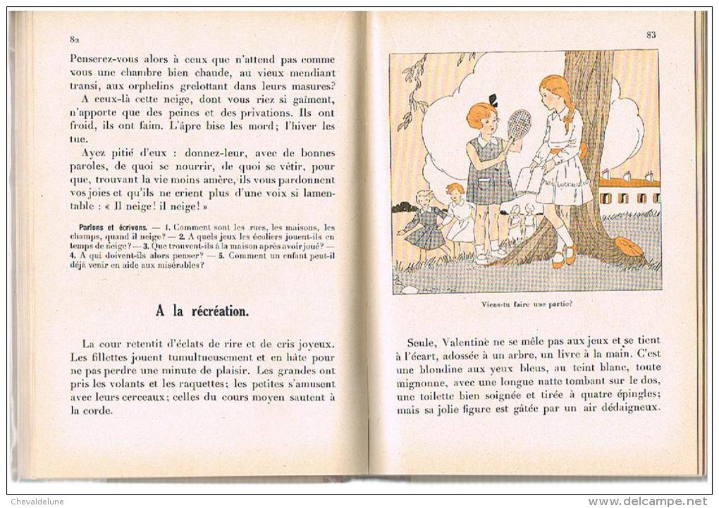 LIVRE SCOLAIRE : MARTIN PIERRE : GEORGES ET SES PETITS AMIS - LIVRE DE LECTURE - ILLUSTRATIONS DE G.LAUVE -1936 - 6-12 Ans