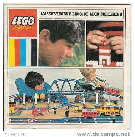 LEGO SYSTEM - CATALOGUE - L'ASSORTIMENT LEGO - DE LEGO SORTERING - 1968. - Catalogs