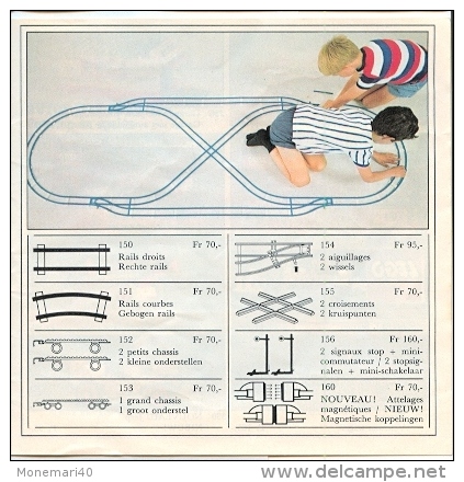 LEGO SYSTEM - CATALOGUE - L'ASSORTIMENT LEGO - DE LEGO SORTERING - 1968. - Cataloghi