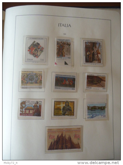 Collezione Italia 1981/97 su fogli Leuchtturm (m1)