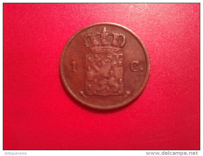 NETHERLAND-COINS "1 CENT 1837" - 1 Centavos