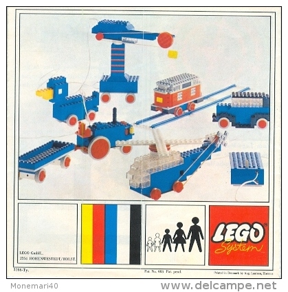 LEGO SYSTEM - CATALOGUE - MIT DEM LEGO - MOTOR BAUEN. (3166-Ty - Pat. N° 683 Pat. Pend.) - Catalogs