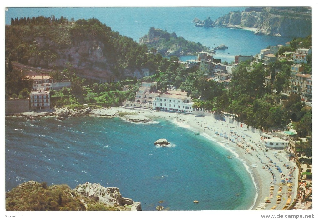 2004,Taormina, Il Lido Di Mazzarò E L´Isola Bella - Messina