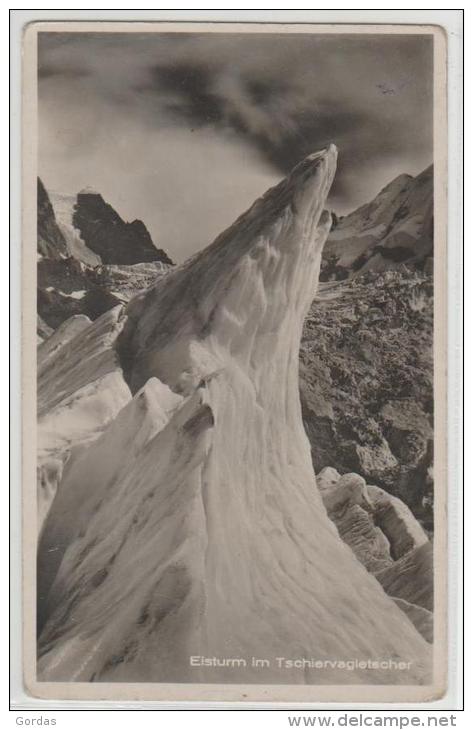 Switzerland - Eisturm Im Tschiervagletscher - Tschierv