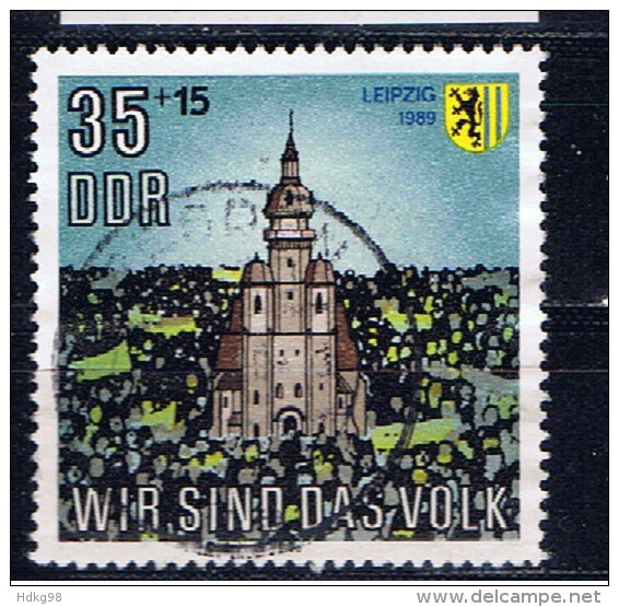 DDR 1990 Mi 3315 Nikolaikirche - Usati