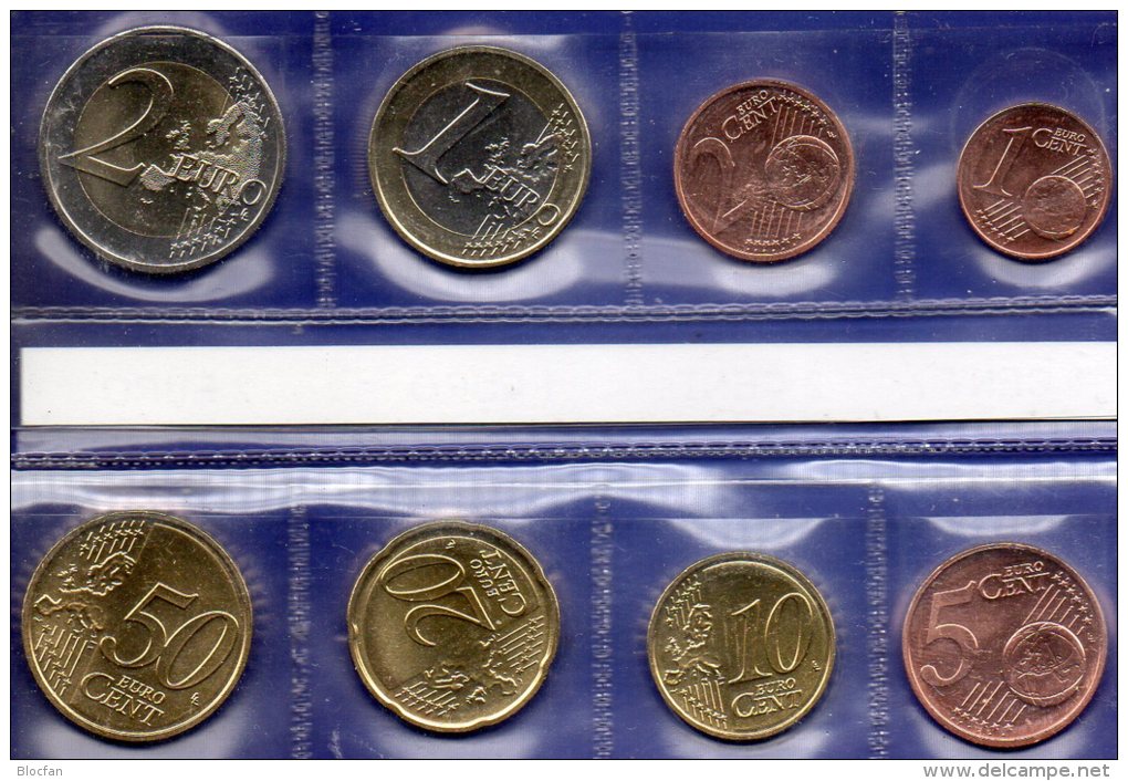 Neu EURO-Münzen Lettland 2014 Stg 23€ Stempelglanz Der Staatlichen Münze Riga New Set 1C. - 2€ Coins Republik Of Latvija - Letonia