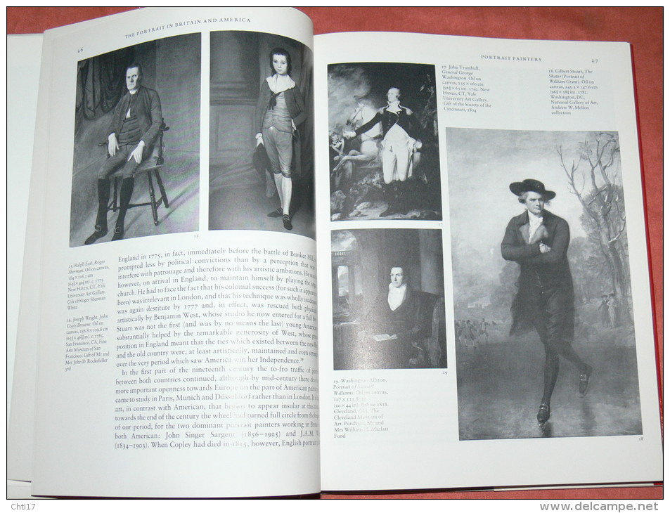 PORTRAIT IN BRITAIN AND AMERICA 240 ILLUSTRATIONS WITH BIOGRAPHICAL DICTIONNARY OF PAINTERS 1680-1914  PAR ROBIN SIMON