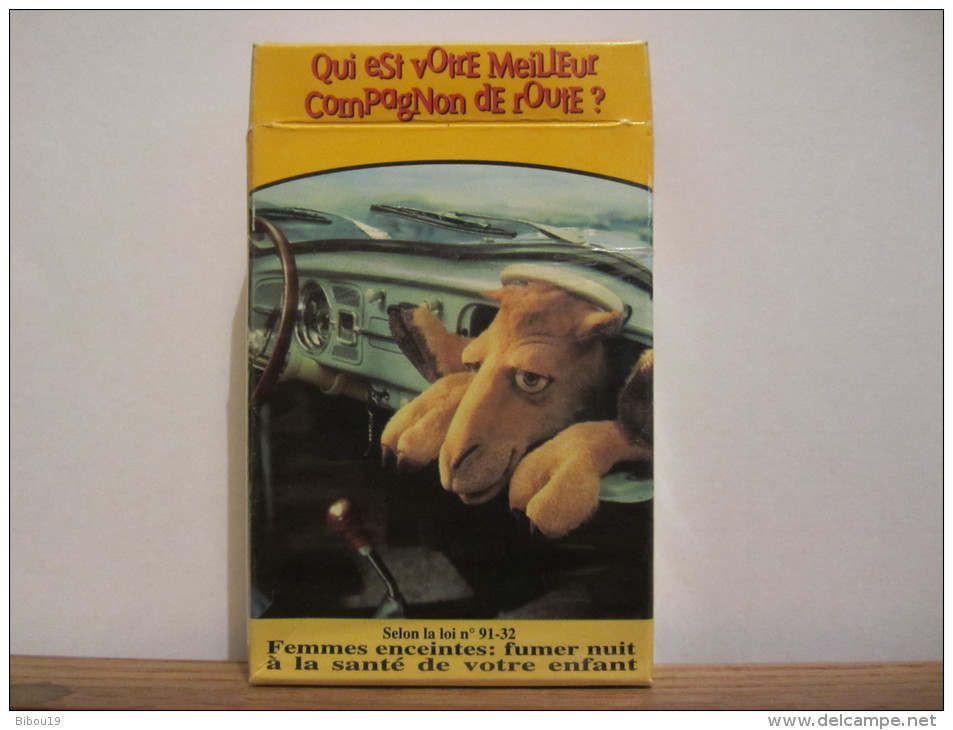 PAQUET VIDE  QUI EST VOTRE MEILLEUR COMPAGNON DE ROUTE ? CAMEL MEDIUM - Etuis à Cigarettes Vides