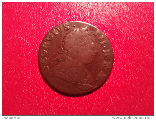 GREAT-BRITAIN (GEORGIUS III) : 1/2 PENNY 1775 - Andere & Zonder Classificatie