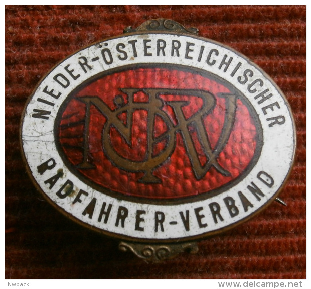 Cycling - AUSTRIA - NIEDER OSTERREICHISCHER RADFAHRER VERBAND Abzeichen / Badge / Pin - Radsport