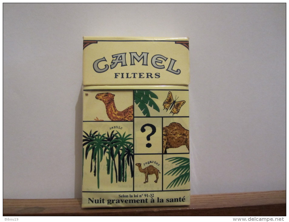 PAQUET VIDE   CAMEL - Empty Cigarettes Boxes