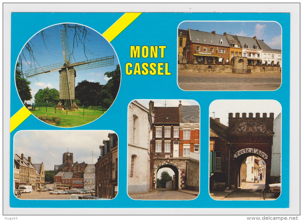 MONT CASSEL - MULTIVUES AVEC MOULIN - Ed. MAGE - Autres & Non Classés