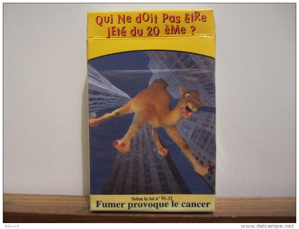 PAQUET VIDE SERIE LIMITEE QUI NE DOIT PAS ETRE JETE DU 20 EME  ?  CAMEL - Etuis à Cigarettes Vides