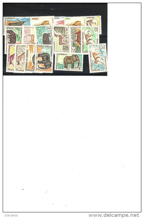 CAMERUM MNH** FAUNA - Unused Stamps