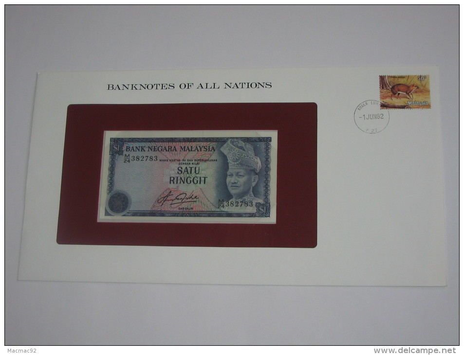1 One Dollar - Bank Negara Malaysia - MALAYSIE  - Billet Neuf - UNC  !!! **** ACHAT IMMEDIAT *** - Malaysia