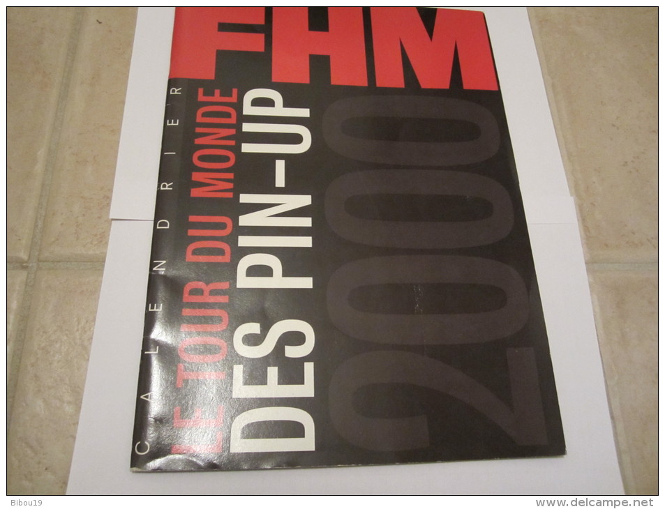 CALENDRIER FHM LE TOUR DU MONDE DES PIN UP 2000. - Autres & Non Classés