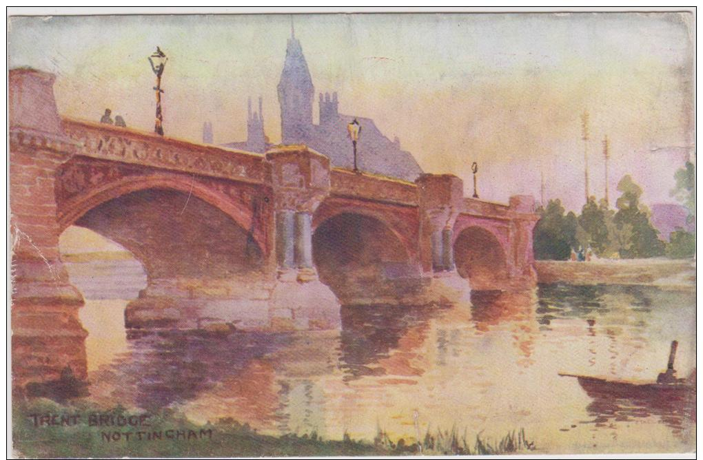 Trent Bridge, Nottingham. Unused Card. - Nottingham