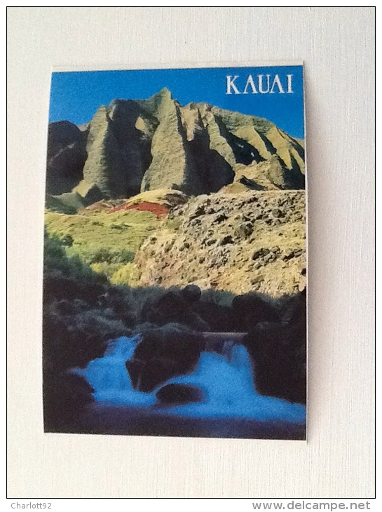 Honolulu  Kauaï Carte Glace 15 X 10,50 - Honolulu