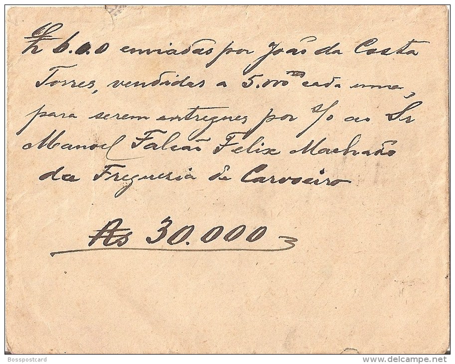 Bahia - Envelope E Cartas Do Grande Depósito De Vinhos De João Da Costa Torres. Brasil (envelope Em Mau Estado)(6 Scans) - Salvador De Bahia