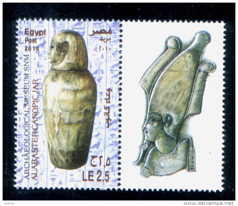 EGYPT / 2010 / JOINT ISSUE : EGYPT & SLOVAKIA / EGYPTOLOGY / MNH / VF. - Unused Stamps