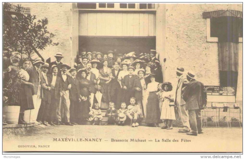 Reproduction Cecodi - MAXÉVILLE-le-NANCY - Brasserie Michaut - La Salle Des Fêtes - Maxeville