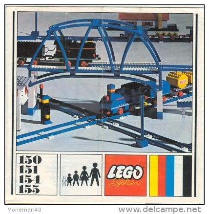 LEGO SYSTEM - CATALOGUE Et à La Fois LIVRE D'IDEES (150 - 151 - 154 - 155) - Catalogues