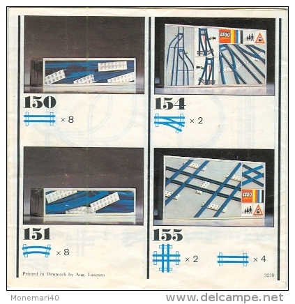 LEGO SYSTEM - CATALOGUE Et à La Fois LIVRE D'IDEES (150 - 151 - 154 - 155) - Cataloghi