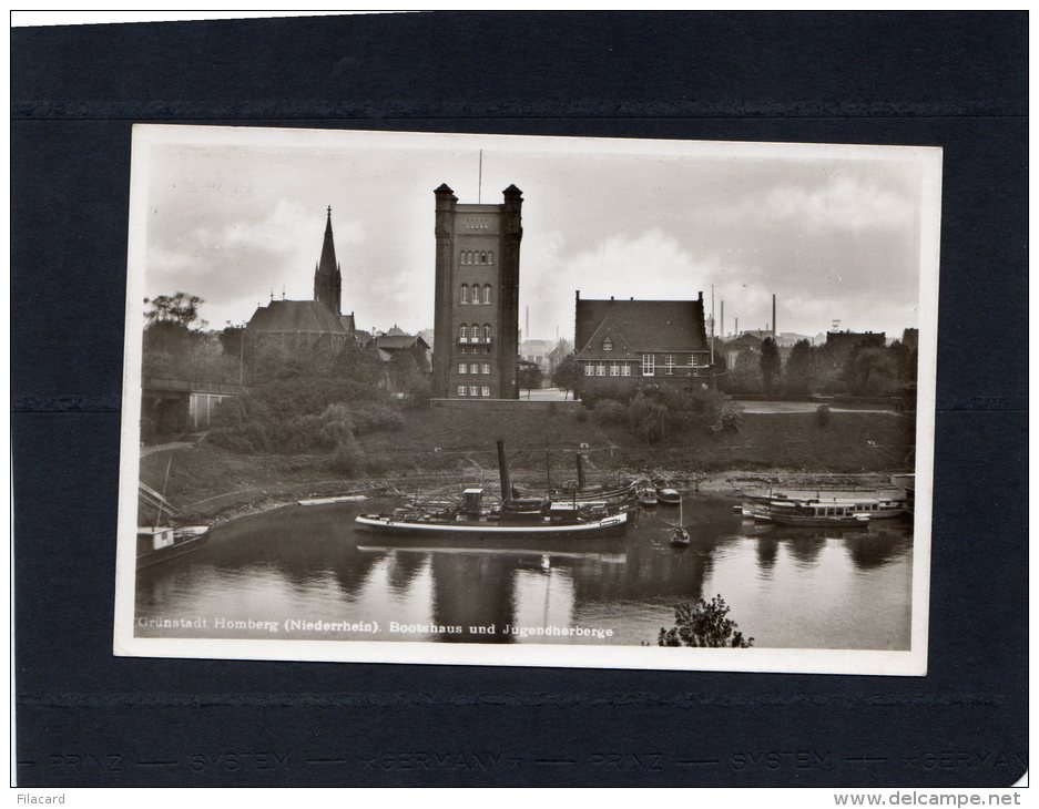 45000    Germania,   Grunstadt  Homberg (Niederrhein) -  Bootshaus Und  Jugendherberge,  NV - Grünstadt