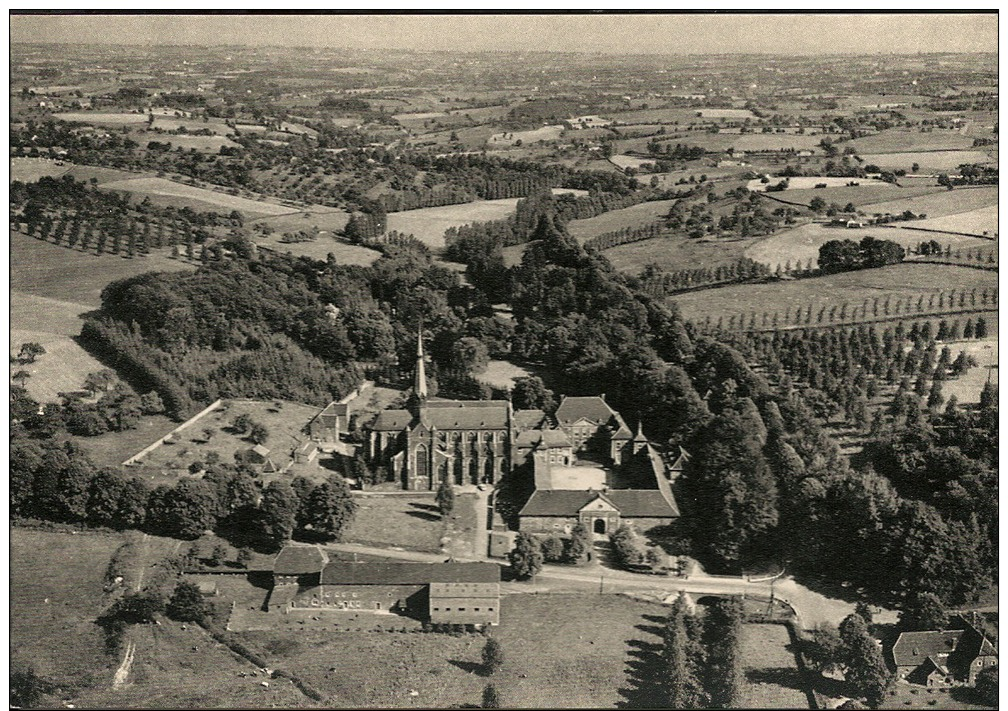 Abbaye Notre-Dame Du Val Dieu Vue Aérienne - Aubel