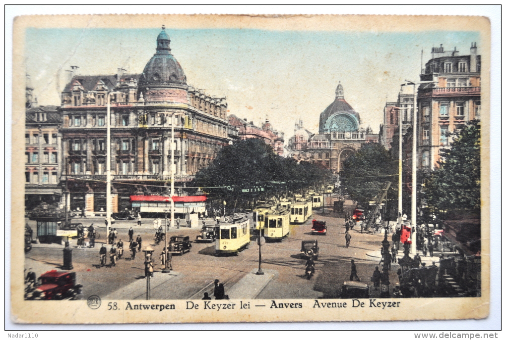 Tram / Tramway / ANTWERPEN - De Keyzer Lei / ANVERS - Avenue De Keyzer - Antwerpen