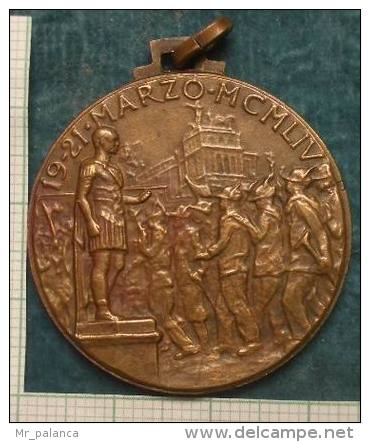 M_p> Medaglia XXVII Raduno Nazionale Alpini 1954 Roma - Altri & Non Classificati