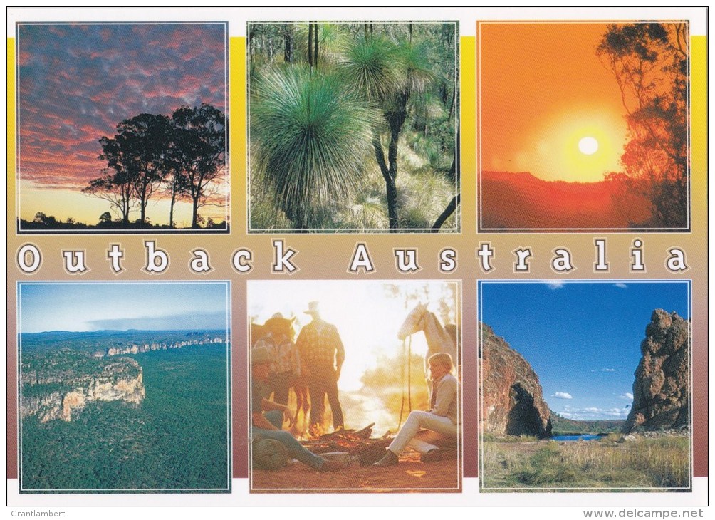 Outback Australia Multiview - Supreme Souvenirs SS-82 Unused - Outback