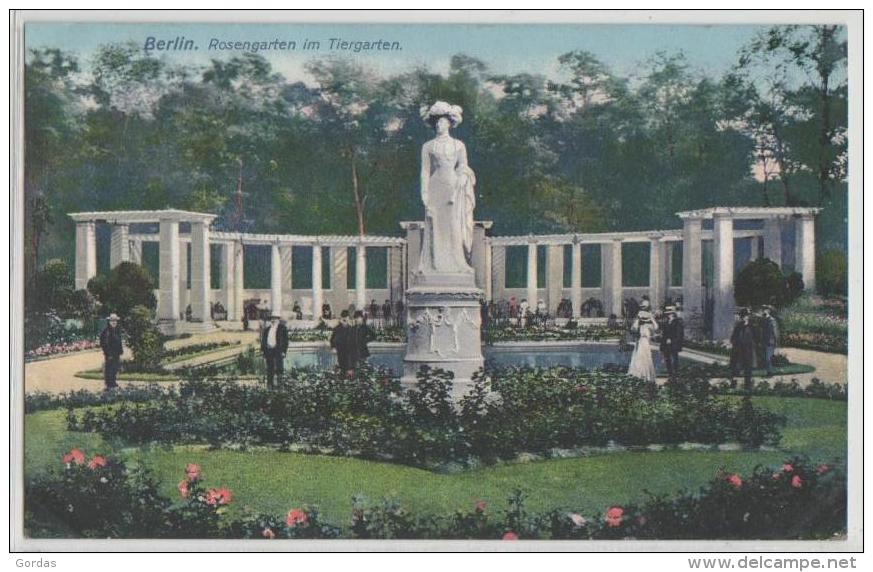 Germany - Berlin - Rosengarten Im Tiergarten - Dierentuin