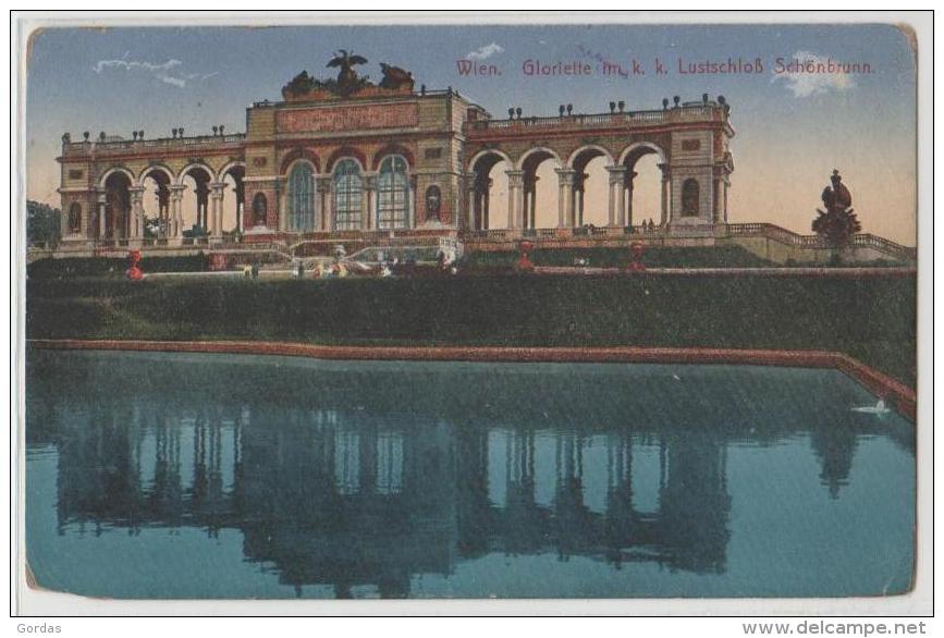 Austria - Wien - Gloriette Im K.k. Lustschloss Schonbrunn - Schloss Schönbrunn