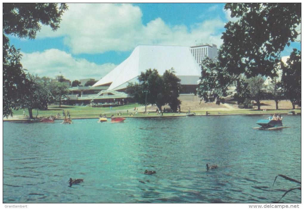 Festival Theatre Beside The Torrens River, Adelaide - Prepaid PC A1.1.76 Unused - Adelaide