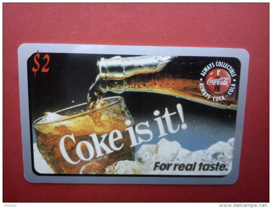 Phonecard Coca-Cola 1 (Mint,New) Rare - Sprint