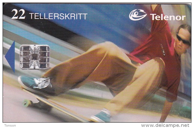 Norway, N131, Skateboard, Sport, CN : C87026238,  2 Scans. - Norway