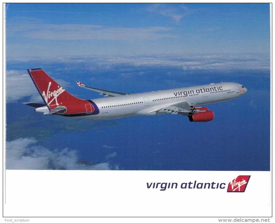 Thème -  Avion -  Virgin Atlantic Airbus A340 - 1946-....: Moderne