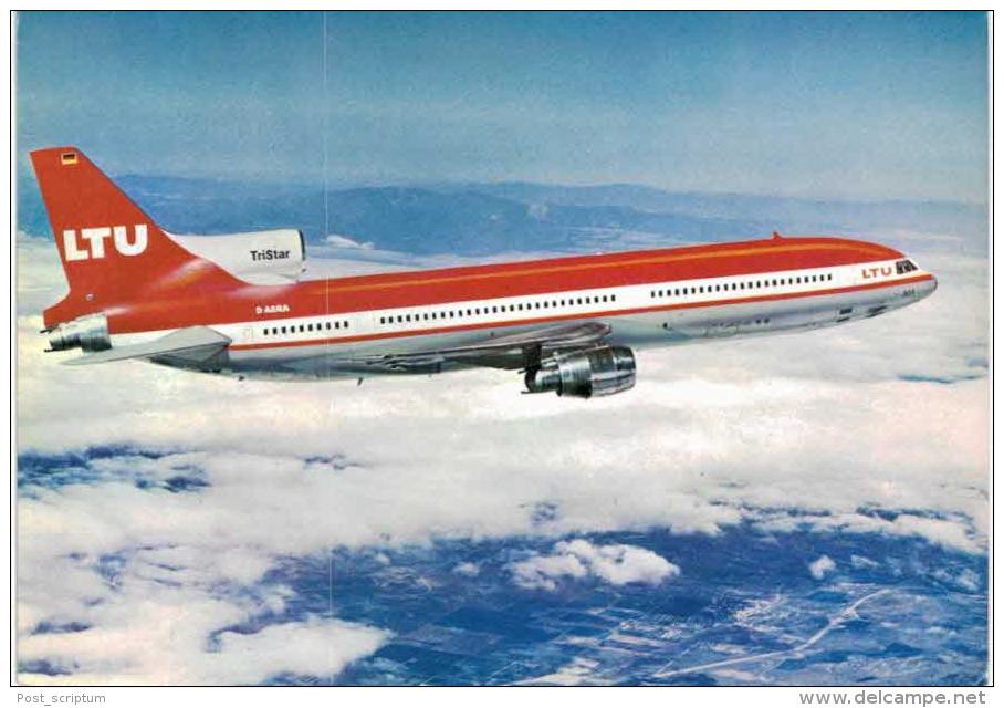 Thème -  Avion - Lockheed L 1011 Tristar LTU - 1946-....: Ere Moderne