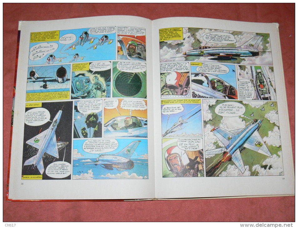 TANGUY ET LAVERDURE MIRAGE SUR  L ORIENT EDITION 1974  DARGAUD