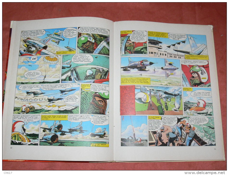 TANGUY ET LAVERDURE MIRAGE SUR  L ORIENT EDITION 1974  DARGAUD