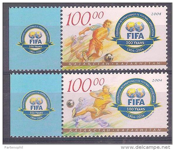 ** KAZAKISTAN 100th YEAR FIFA 2 V. MNH - Otros & Sin Clasificación
