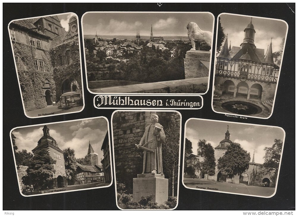 Mühlhausen  Views   Germany  # 03139 - Muehlhausen