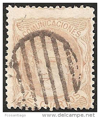 ESPAÑA 1870 - Edifil #113 - VFU - Gebraucht