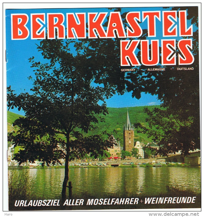 EIFEL - 4 Déplians Touristiques - BERNKASTEL KUES - 4 Touristische Broschüren -  Viele Fotos (sf87) - Plakate