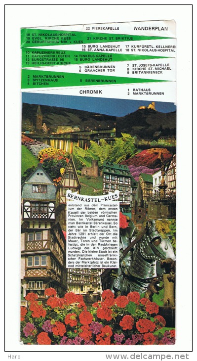 EIFEL - 4 Déplians Touristiques - BERNKASTEL KUES - 4 Touristische Broschüren -  Viele Fotos (sf87) - Plakate