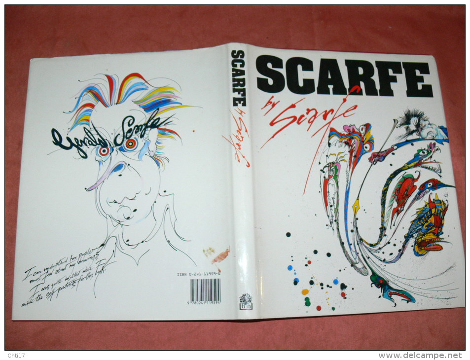 SCARFE BY  SCARFE AUTOBIOGRAPHIE IN PICTURES 1986 - Kunstkritiek-en Geschiedenis